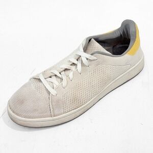 Suavs The Classic Sneaker M9 / W11 Knit Casual Recycled White Yellow Sustainable